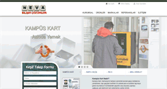 Desktop Screenshot of nevamuhendislik.com